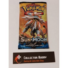 Pokemon Sun & Moon SM Base - 1 Factory Sealed Booster Pack of 10 Cards TGC